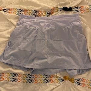 Light blue lululemon skirt